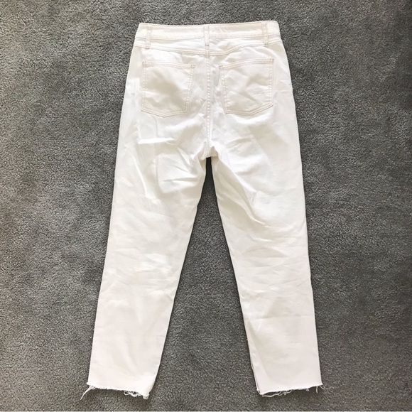 EUC House of Harlow 1960 Ivory High Rise Button Fly Jeans - Picture 6 of 7